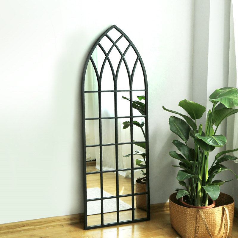 Wrought Iron Large Dressing Mirror Frame Home Decor floor mirror 80250 Featured Image