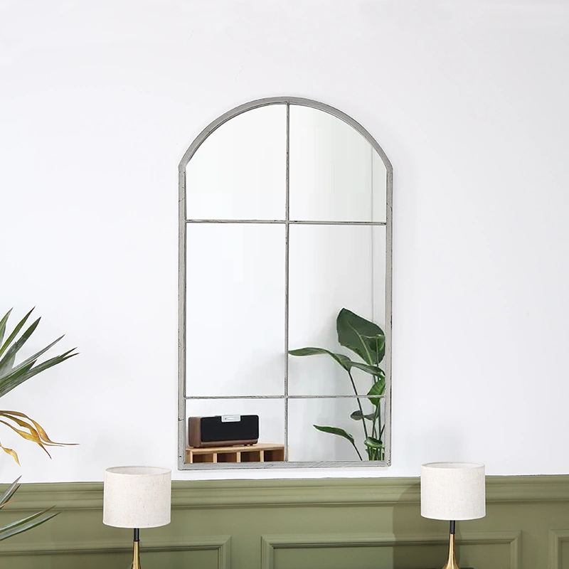 High Quality Arch Design Metal Decorative Vanity Accent Decoration Herschel Wall Mirror Featured Image
