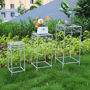 Decorative ornamental metal iron flower/plant pot stands PL08-9015