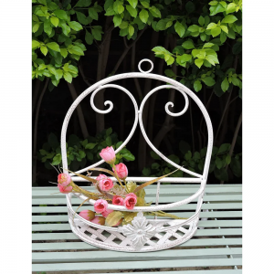 Garden Wall Hanging Planter Decor Metal Flower Pot Planter Holder PL08-6959