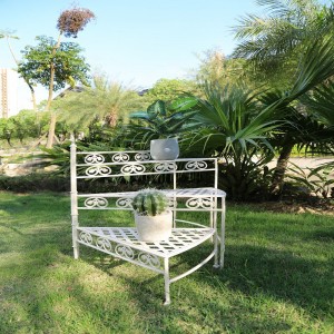 3-tier Iron Decor ladder Flower Pot Planter Stand Shelf 7621