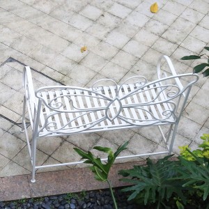 Mohit Metal Butterfly Outdoor Garden Bench 36345