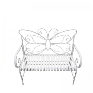 Mohit Metal Butterfly Outdoor Garden Bench 36345