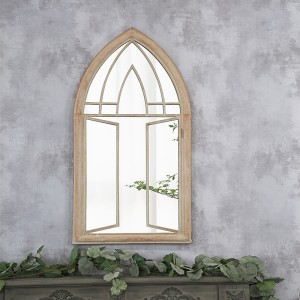 Large Church Wrought Iron Decorative Mirror 36552