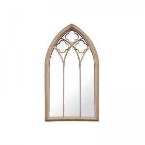 Gothic Metal Frame Decorative Garden Mirror 36555