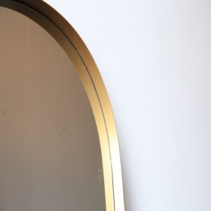 Framed Craftsman Vintage Large standing Arch Wall Mirror Rustic Metal Mirror