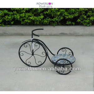 Indoor and Outdoor Decoration Garden Metal Bicycle Flower Pots Planters Stand PL08-5574