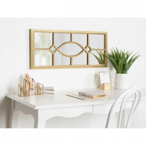 Horizontally Vertically Hangs Rustic Modern Rectangular Wall Mirror Decorative Living Room Rectangle Window Wall Mirror PL08-507802