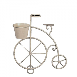 Unique Newest Design Bicycle Iron Home Decoration Flower Pots Stand Planters Used with Flower/green Plant Outdoor and Indoor PL08-7782