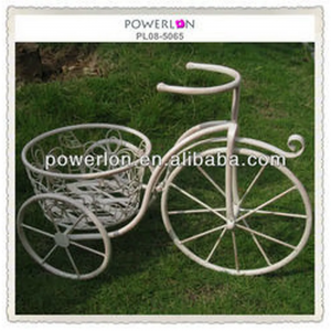 Desktop Flower Stand Metal Art Bicycle Home Decoration PL08-5065