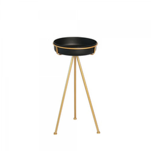 Metal Folding Flower Pot Plant Holder Rack Black Display Flooring Metal Planter Stand PL08-3926