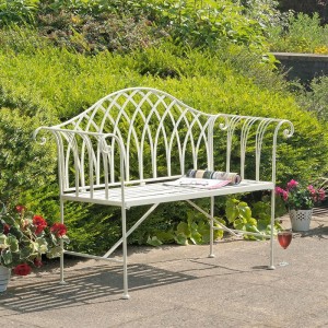 Antique Garden Outdoor Cast Iron Benches 8671