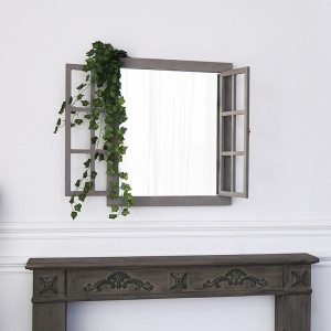 Wholesale Decorative Wood Decor Wall Mirrors 35764