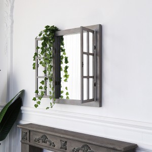Wholesale Decorative Wood Decor Wall Mirrors 35764