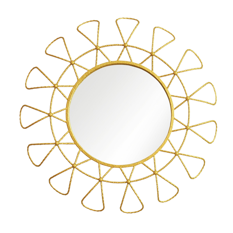 Fancy Wall Mirrors Decor Sunburst Wall Mirror Gold Decorative Mirors 38395