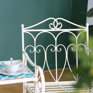 Modern Metal Outdoor Teak Garden Patio Bench Table Chair Online 38418