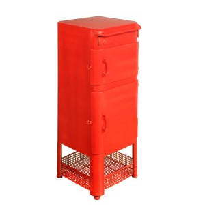 Red Iron Waterproof Drop Box Outdoor Letter MailBox