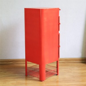 Red Iron Waterproof Drop Box Outdoor Letter MailBox