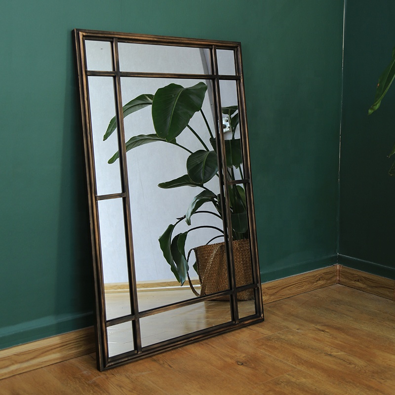 China Wholesale Floor Mirror Pricelist -
 Wall Mounted Extra Large Full Length Decorative Metal Mirror 35570 – Powerlon