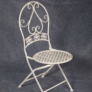 Wholesale Folding White Coffee Garden Wedding Chairs 7613