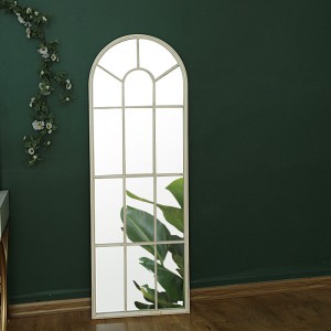 Wholesale Decorative Outdoor Indoor Metal Framed Vanity Wall Mirror 38408
