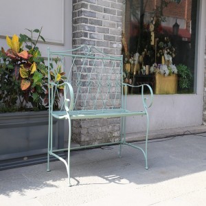 Wholesale Garden Wrought Iron Patio Bench 38432