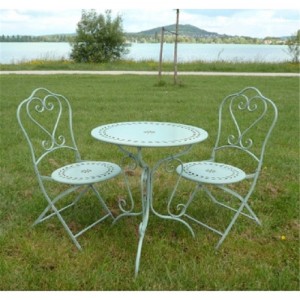 Wrought Iron Folding Garden Outdoor Chair 6241