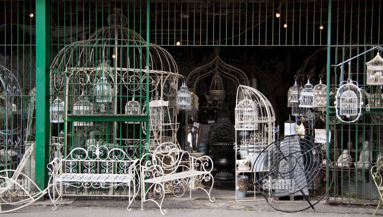 wrought iron furniture